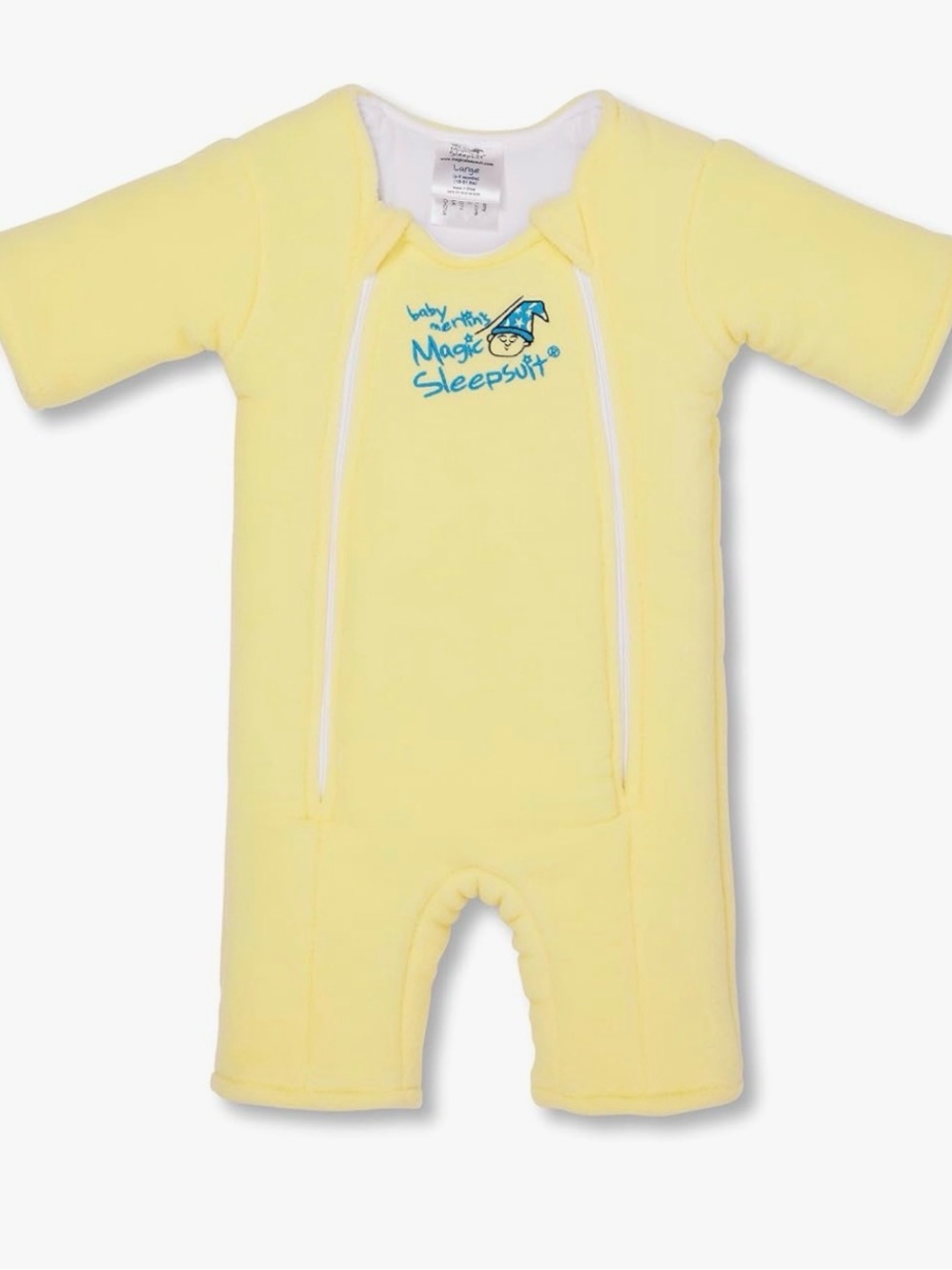 Baby Merlin's Microfleece Magic Sleepsiut- Yellow